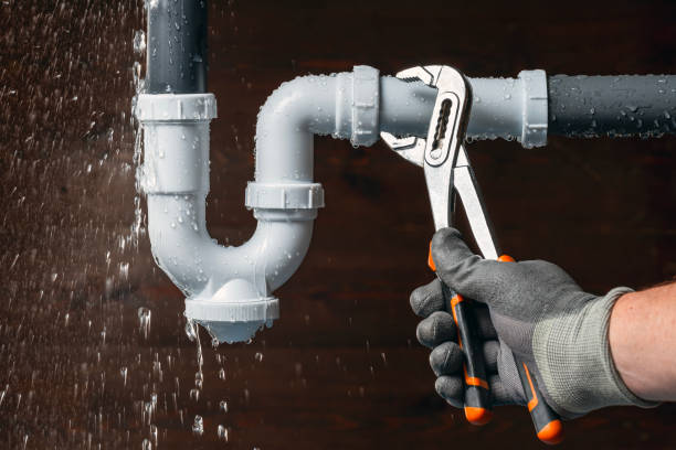 Professional Drain Cleaning technician working in Snow Camp, NC